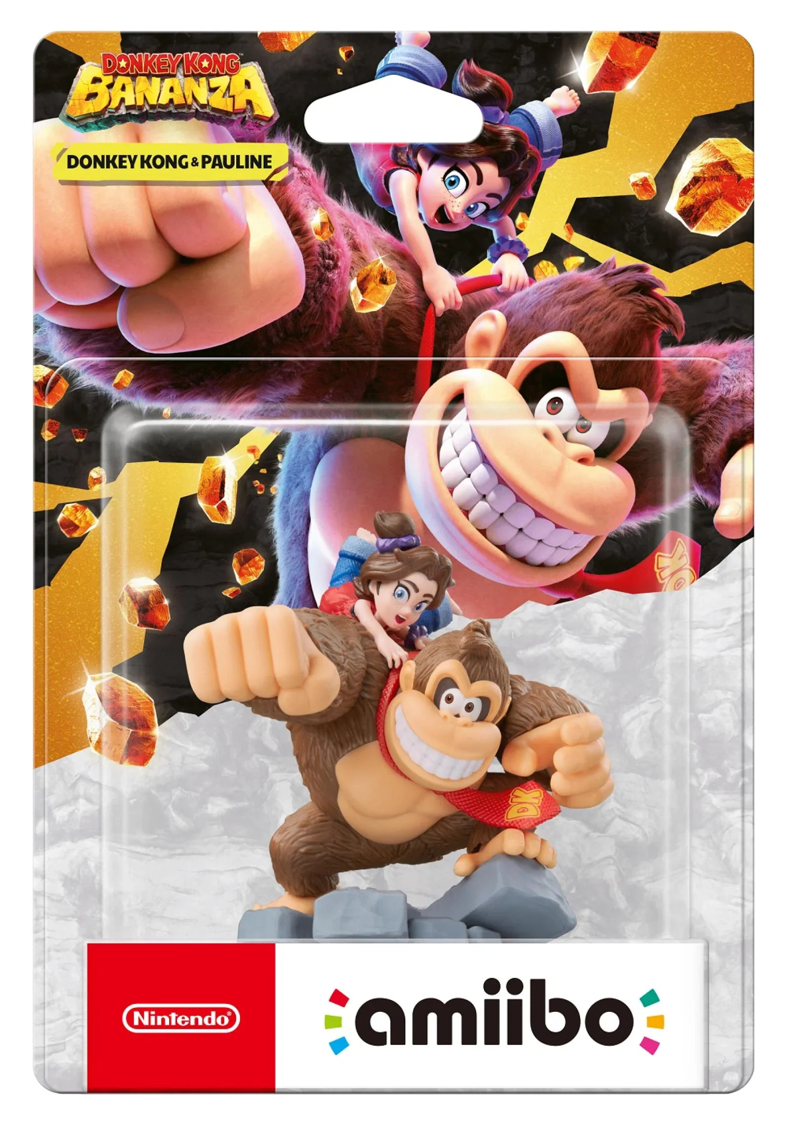 VR-127945 SW2 amiibo Donkey Kong Bananza - Donkey Kong & Pauline - Nintendo - Titan Pop Culture