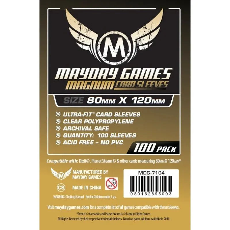 Mayday - Magnum Gold Sleeve - 80 MM X 120 MM