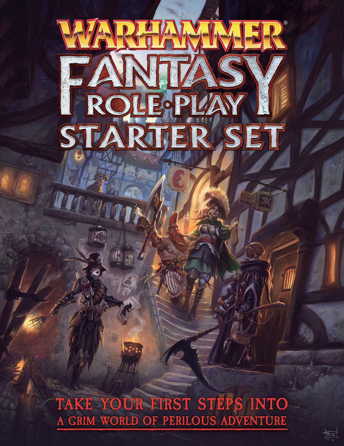 VR-56123 Warhammer Fantasy Roleplay 4th Edition Starter Set - Cubicle 7 - Titan Pop Culture
