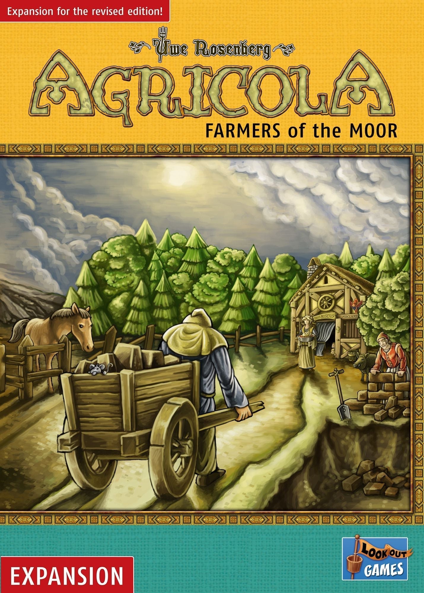 VR-60753 Agricola Farmers of the Moor Revised Edition - Lookout Games - Titan Pop Culture