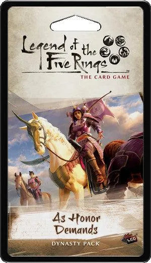 VR-76880 Legend of the Five Rings LCG As Honor Demands - Fantasy Flight Games - Titan Pop Culture