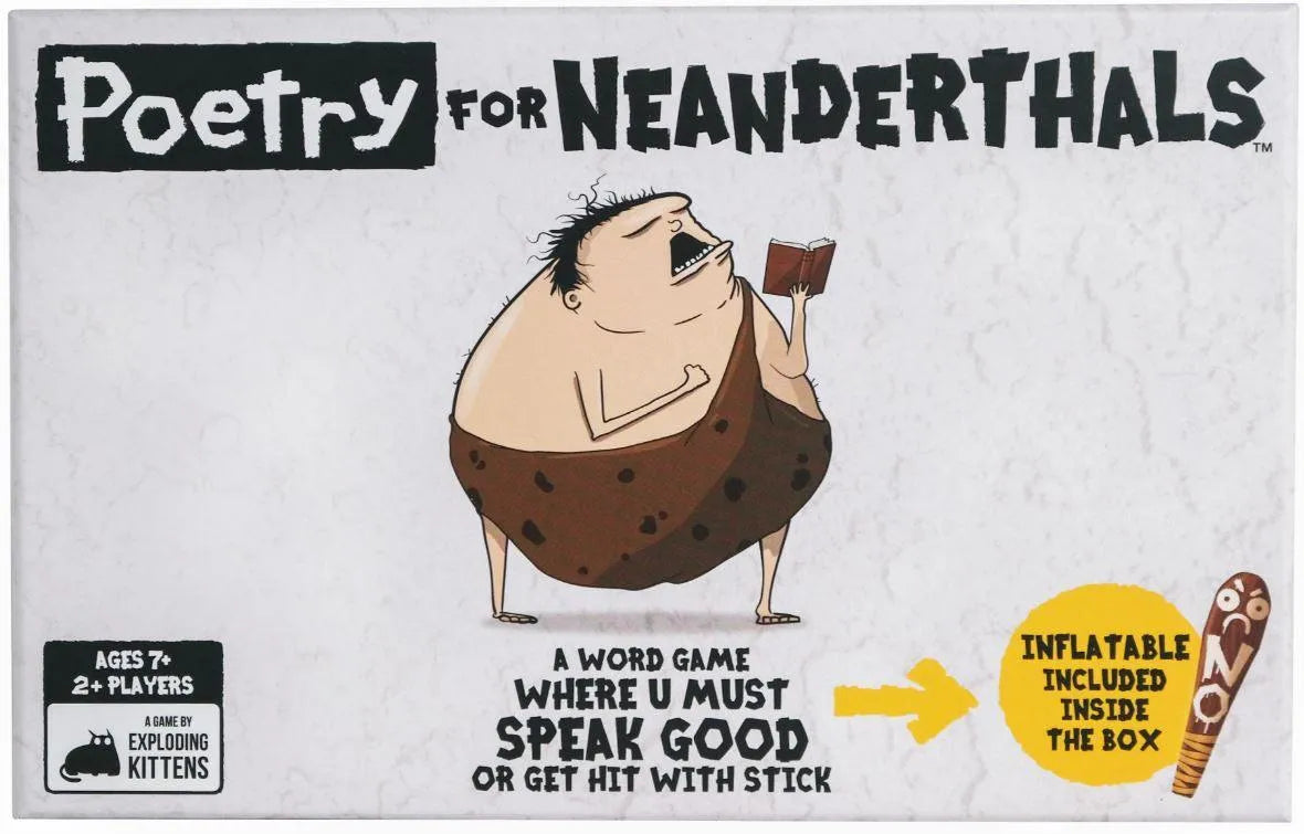 VR-83110 Poetry For Neanderthals (By Exploding Kittens) - Exploding Kittens - Titan Pop Culture