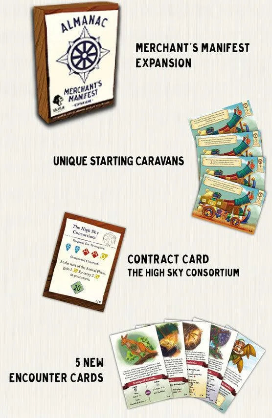 VR-88124 Almanac - Dragon Road - Merchants Manifest Expansion - Kolossal Games - Titan Pop Culture