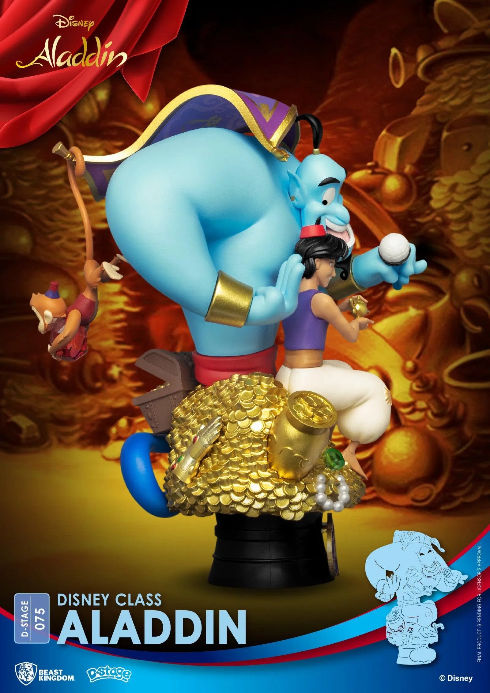 VR-92145 Beast Kingdom D Stage Disney Classic Aladdin - Beast Kingdom - Titan Pop Culture
