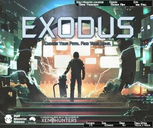 VR-94015 Exodus - Choose Your Path. Find Your Home - Half Monster Games - Titan Pop Culture