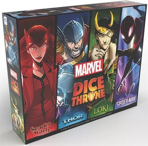 VR-95664 Dice Throne Marvel 4 Hero Box - Roxley - Titan Pop Culture