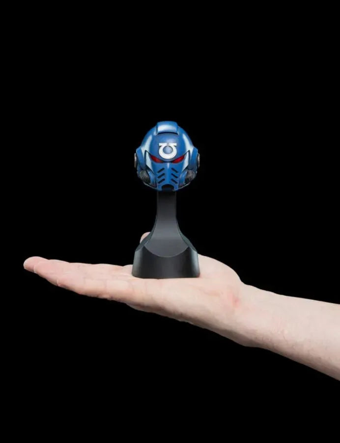 Warhammer 40,000 - Ultramarines Miniature Helm - Weta Workshop - Titan Pop Culture