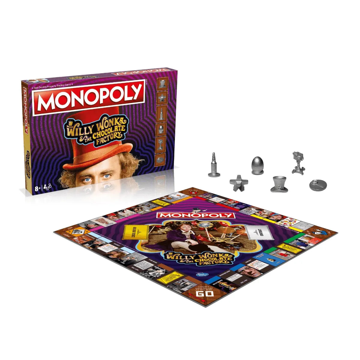 VR-104295 Willy Wonka and the Chocolate Factory Monopoly - Winning Moves - Titan Pop Culture
