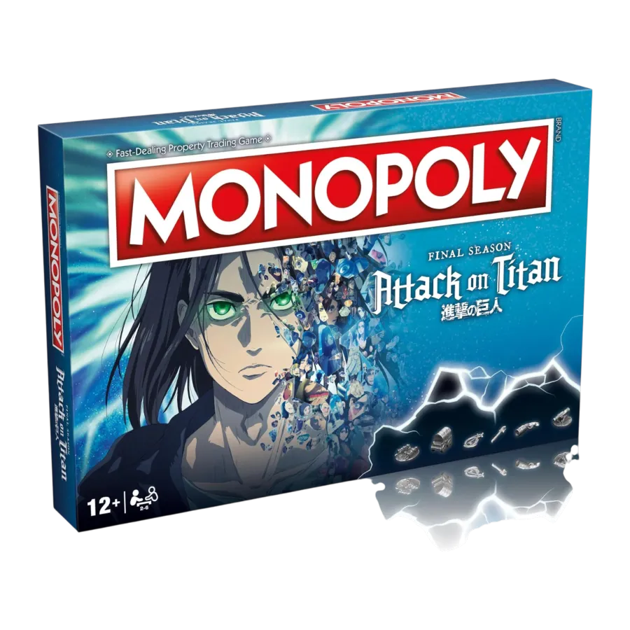 WINWM04214 Monopoly - Attack On Titan Edition - Winning Moves - Titan Pop Culture