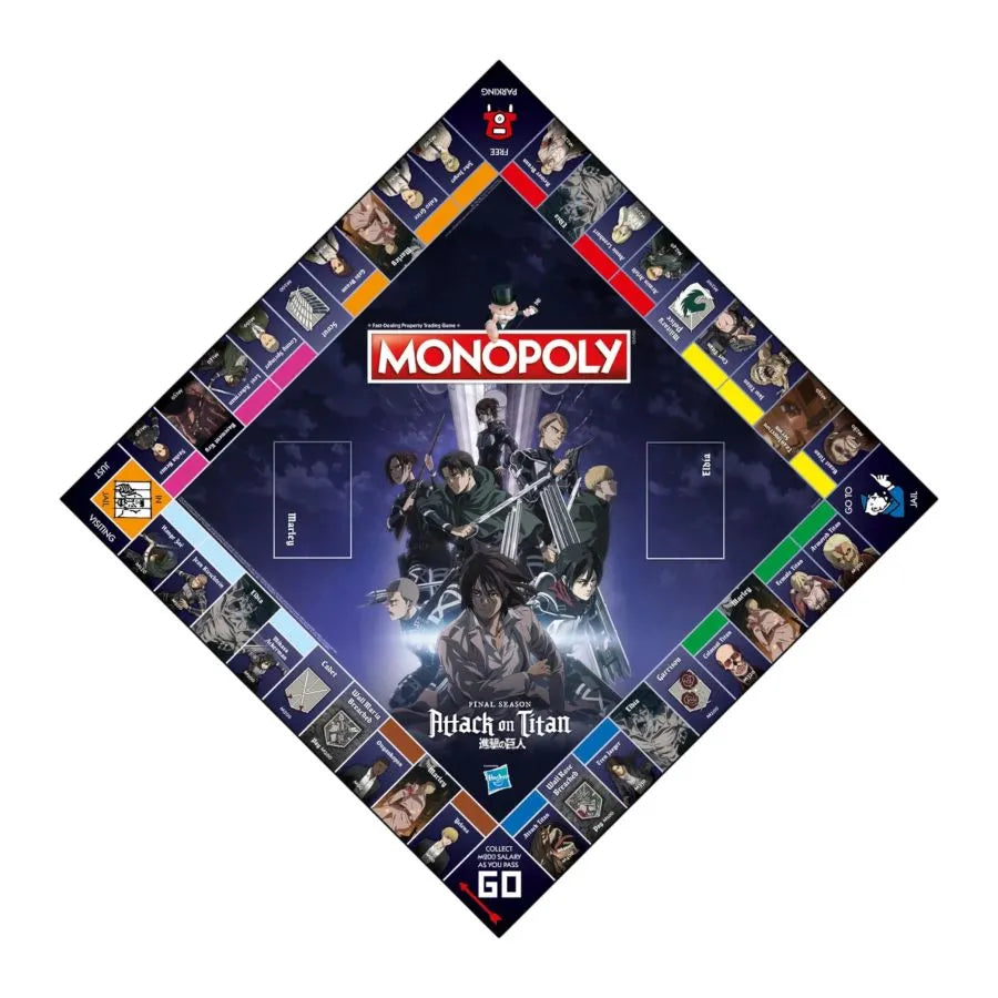 WINWM04214 Monopoly - Attack On Titan Edition - Winning Moves - Titan Pop Culture