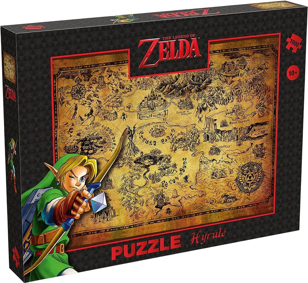 The Legend of Zelda - Hyrule 1000 Piece Jigsaw Puzzle