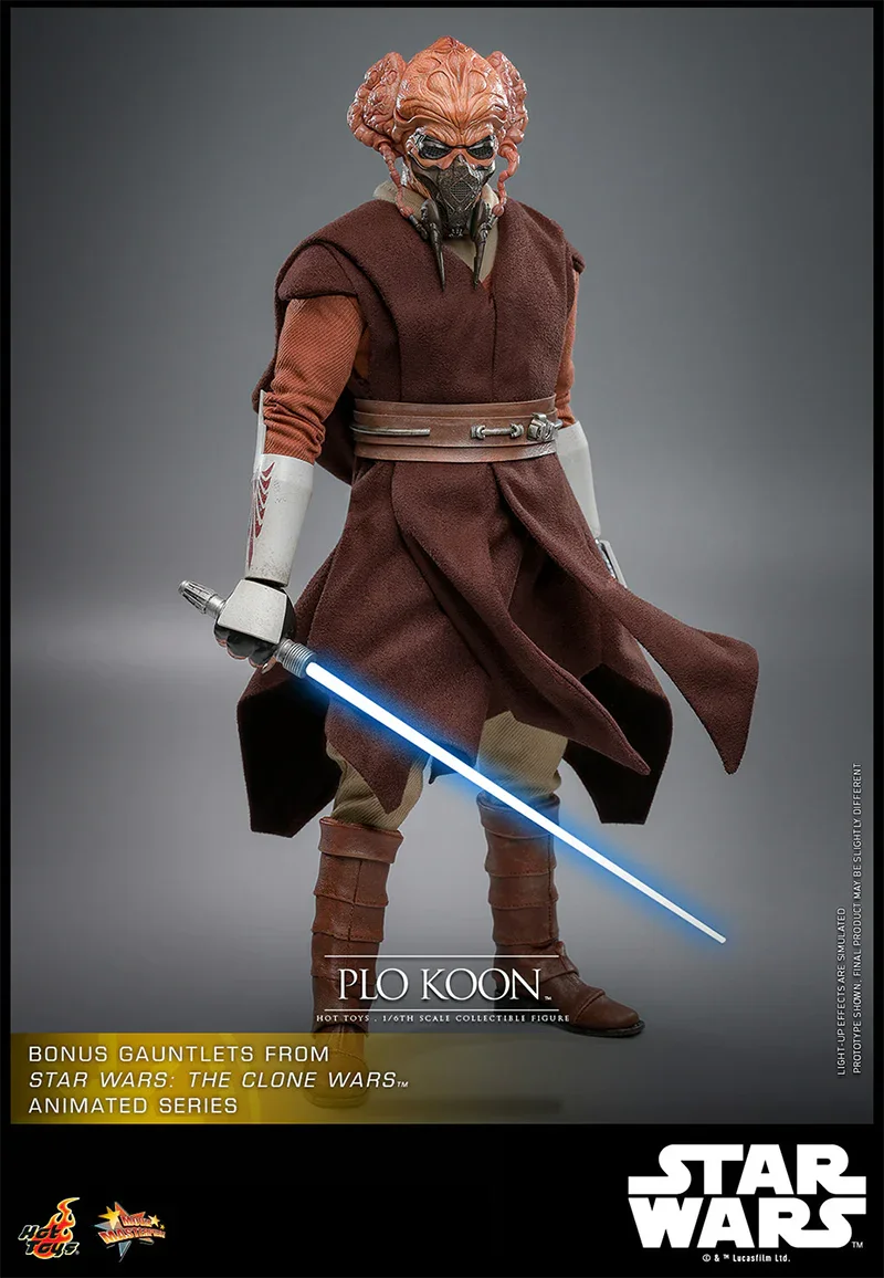 Star Wars: La venganza de los Sith - Figura de acción coleccionable de Plo Koon a escala 1:6
