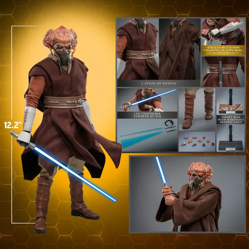 Star Wars: Revenge of the Sith - Plo Koon 1:6 Scale Collectable Action Figure