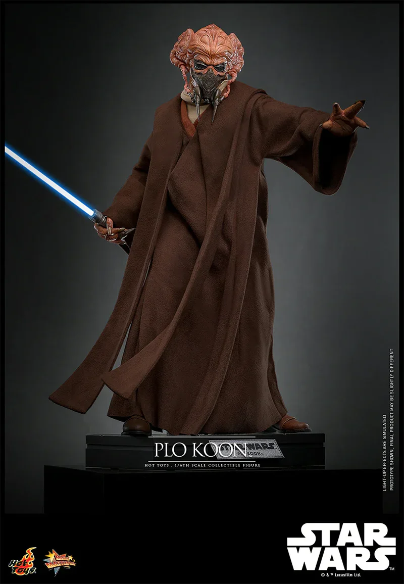 Star Wars: La venganza de los Sith - Figura de acción coleccionable de Plo Koon a escala 1:6