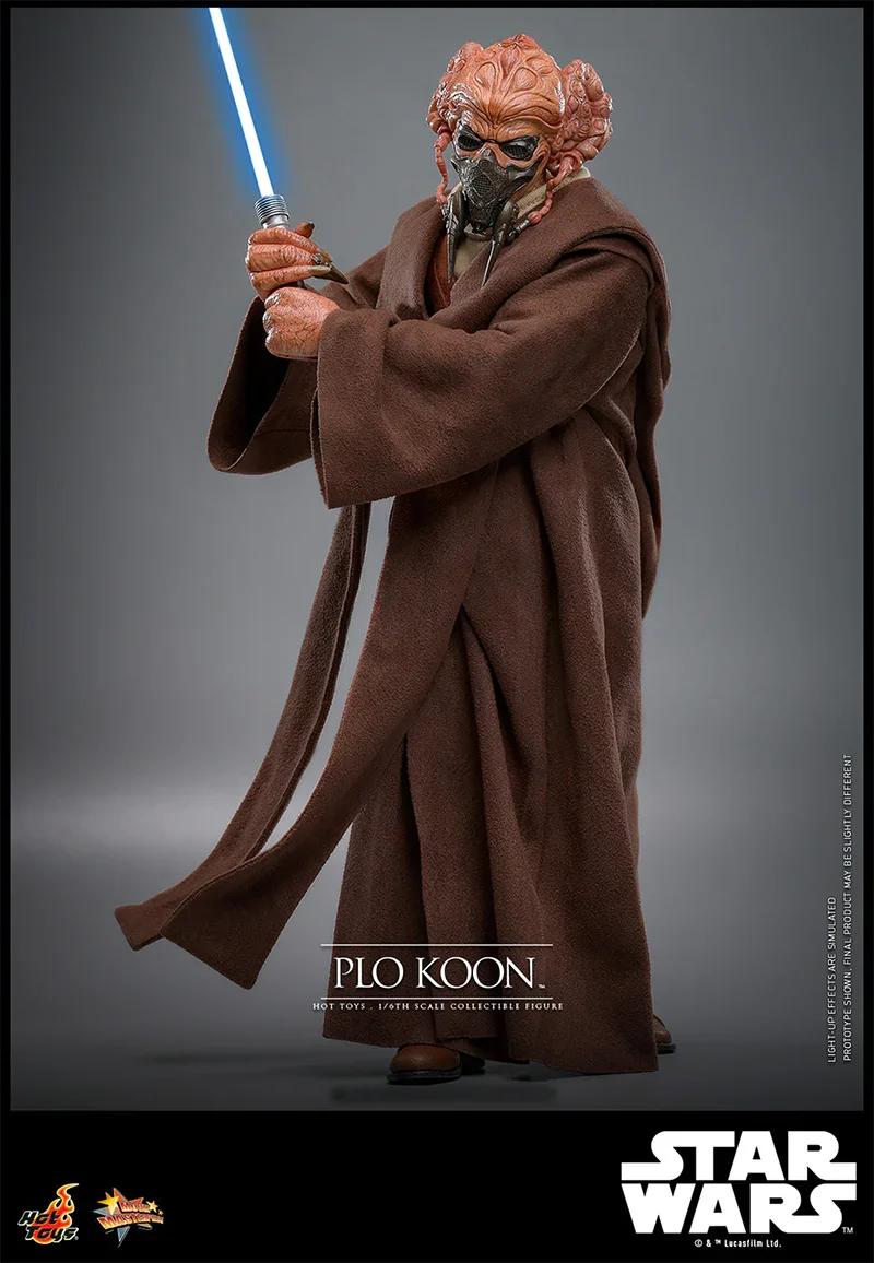 Star Wars: La venganza de los Sith - Figura de acción coleccionable de Plo Koon a escala 1:6