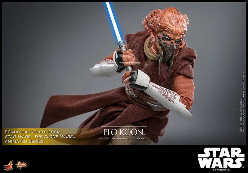 Star Wars: La venganza de los Sith - Figura de acción coleccionable de Plo Koon a escala 1:6