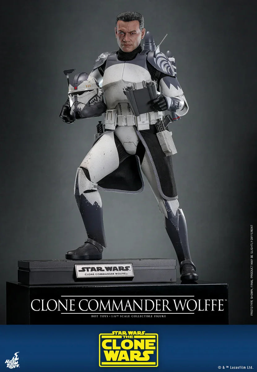 Star Wars - Figura de acción coleccionable del Comandante Clon Wolffe a escala 1:6