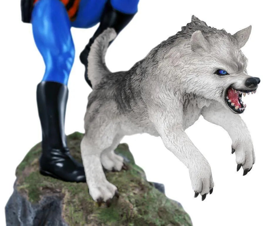 10170 The Phantom - Phantom and Devil Blue Suit Statue - Ikon Design Studio - Titan Pop Culture