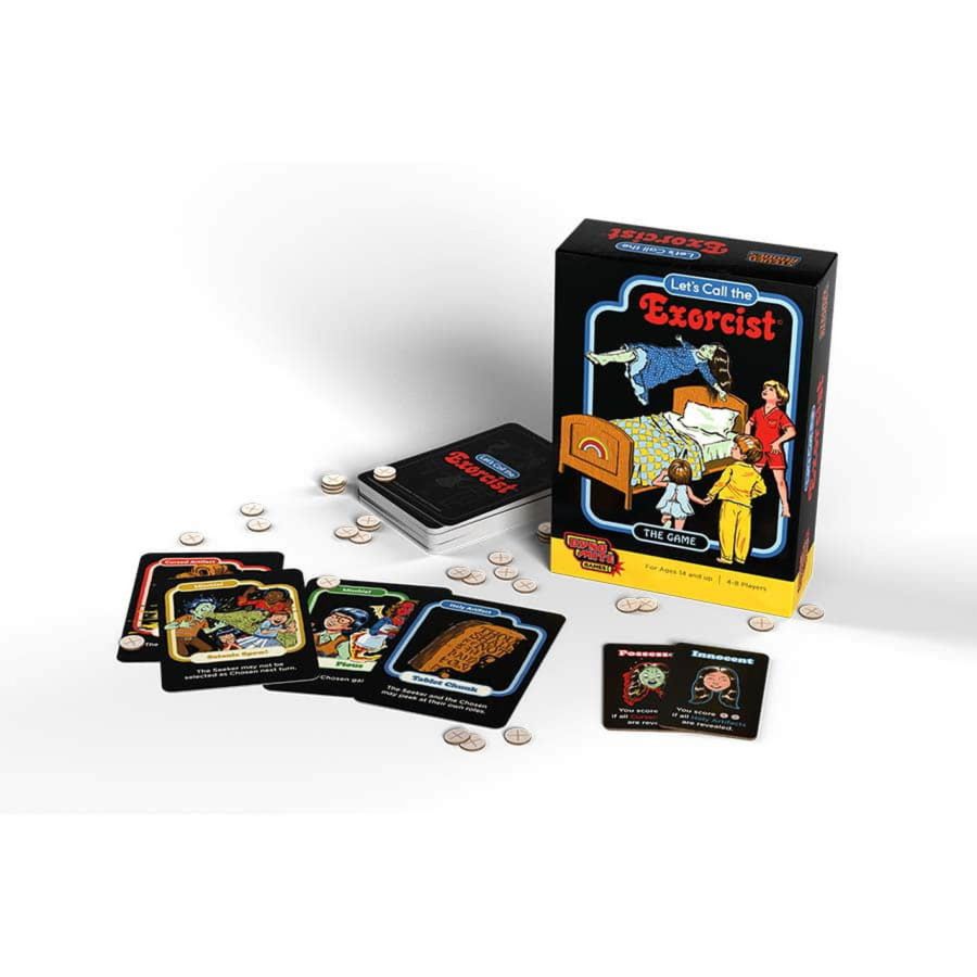 CRY29484 Steven Rhodes - Let's Call the Exorcist Game - Cryptozoic Entertainment - Titan Pop Culture