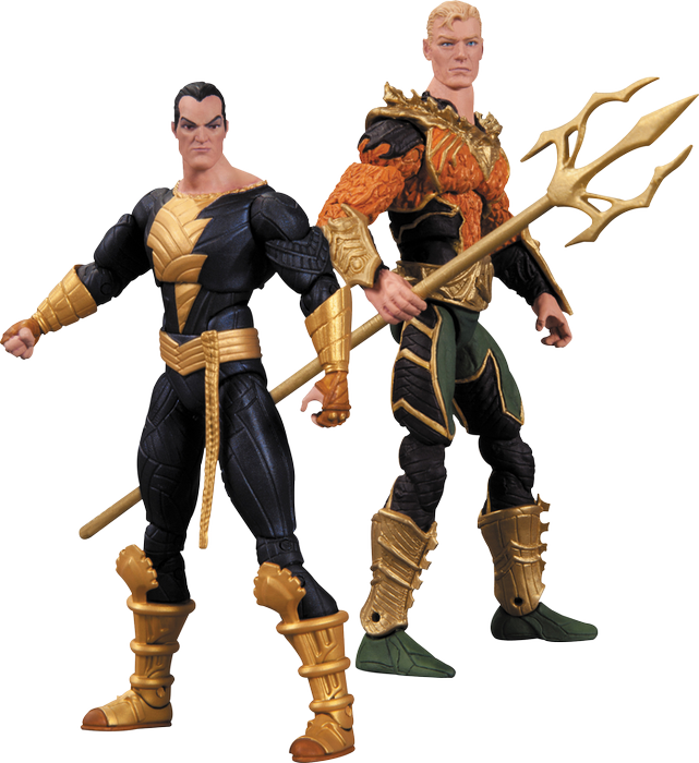 DCCAPR130270 Injustice - Aquaman vs Black Adam 2-Pack - DC Comics - Titan Pop Culture