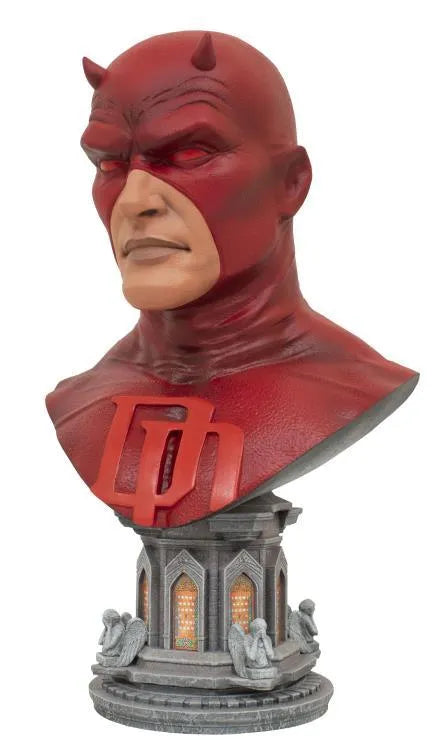 DSTDEC222077 Marvel - Daredevil Legends in 3D 1:2 Scale Bust - Diamond Select Toys - Titan Pop Culture