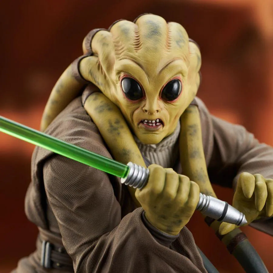 DSTJAN232419 Star Wars: Attack of the Clones - Kit Fisto Premier Statue - Diamond Select Toys - Titan Pop Culture