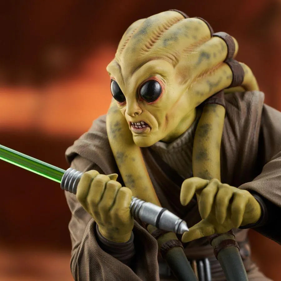DSTJAN232419 Star Wars: Attack of the Clones - Kit Fisto Premier Statue - Diamond Select Toys - Titan Pop Culture