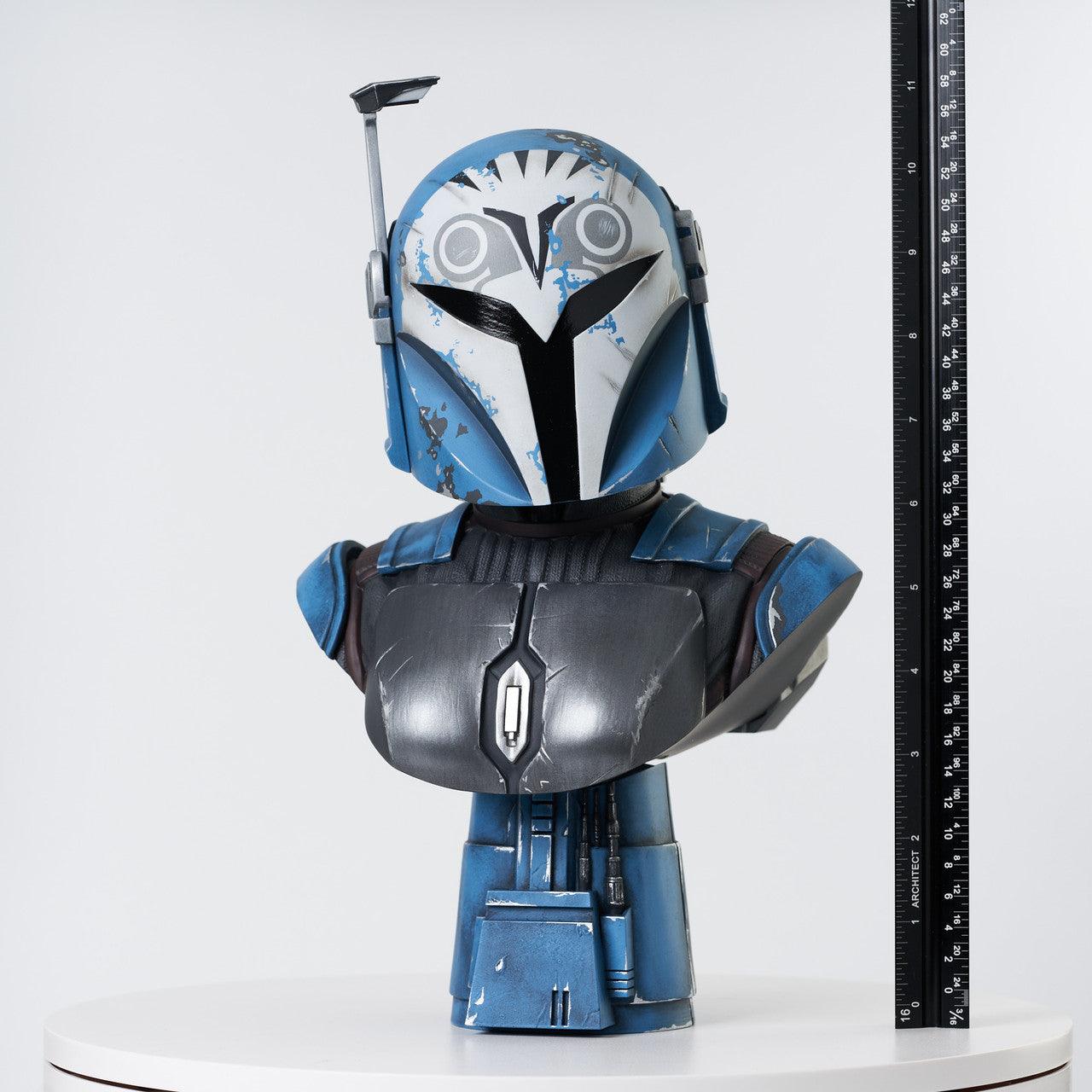 DSTOCT222366 Star Wars: The Mandalorian - Bo-Katan Kryze 1:2 Scale Bust - Diamond Select Toys - Titan Pop Culture