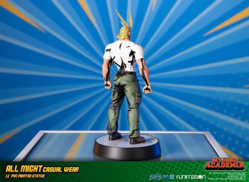 F4FMHAACST My Hero Academia - All Might Casual Wear PVC Statue - First 4 Figures - Titan Pop Culture