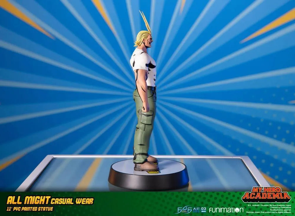 F4FMHAACST My Hero Academia - All Might Casual Wear PVC Statue - First 4 Figures - Titan Pop Culture