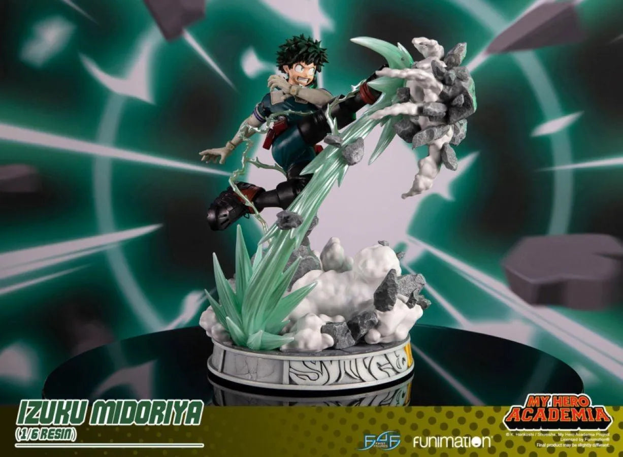 F4FMHADRST My Hero Academia - Izuku Midoriya 1:6 Scale Statue - First 4 Figures - Titan Pop Culture
