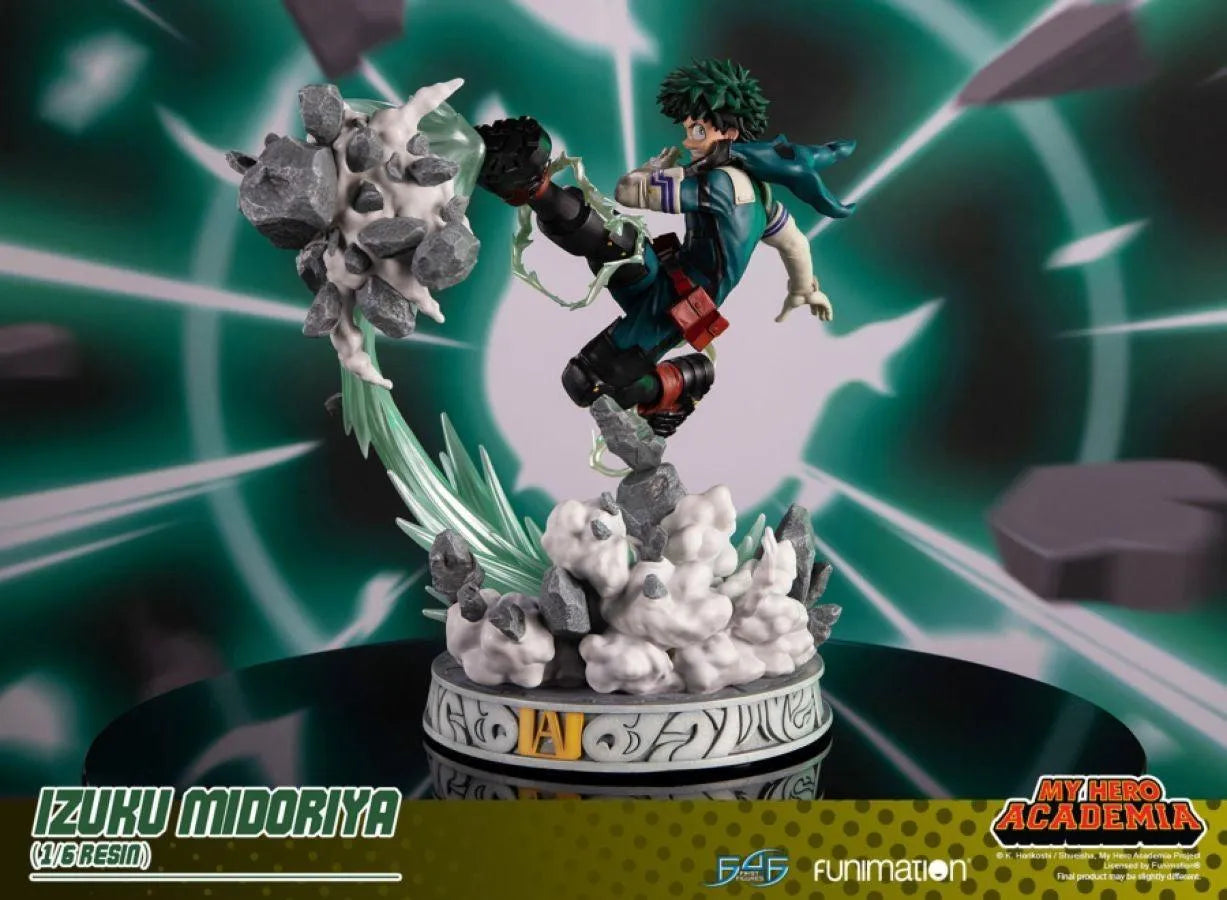 F4FMHADRST My Hero Academia - Izuku Midoriya 1:6 Scale Statue - First 4 Figures - Titan Pop Culture