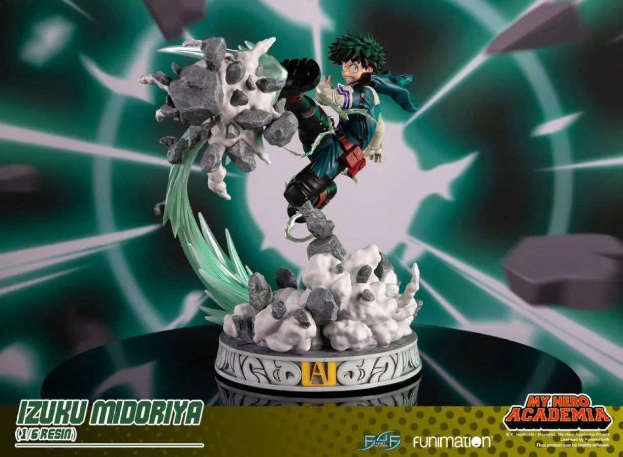 F4FMHADRST My Hero Academia - Izuku Midoriya 1:6 Scale Statue - First 4 Figures - Titan Pop Culture