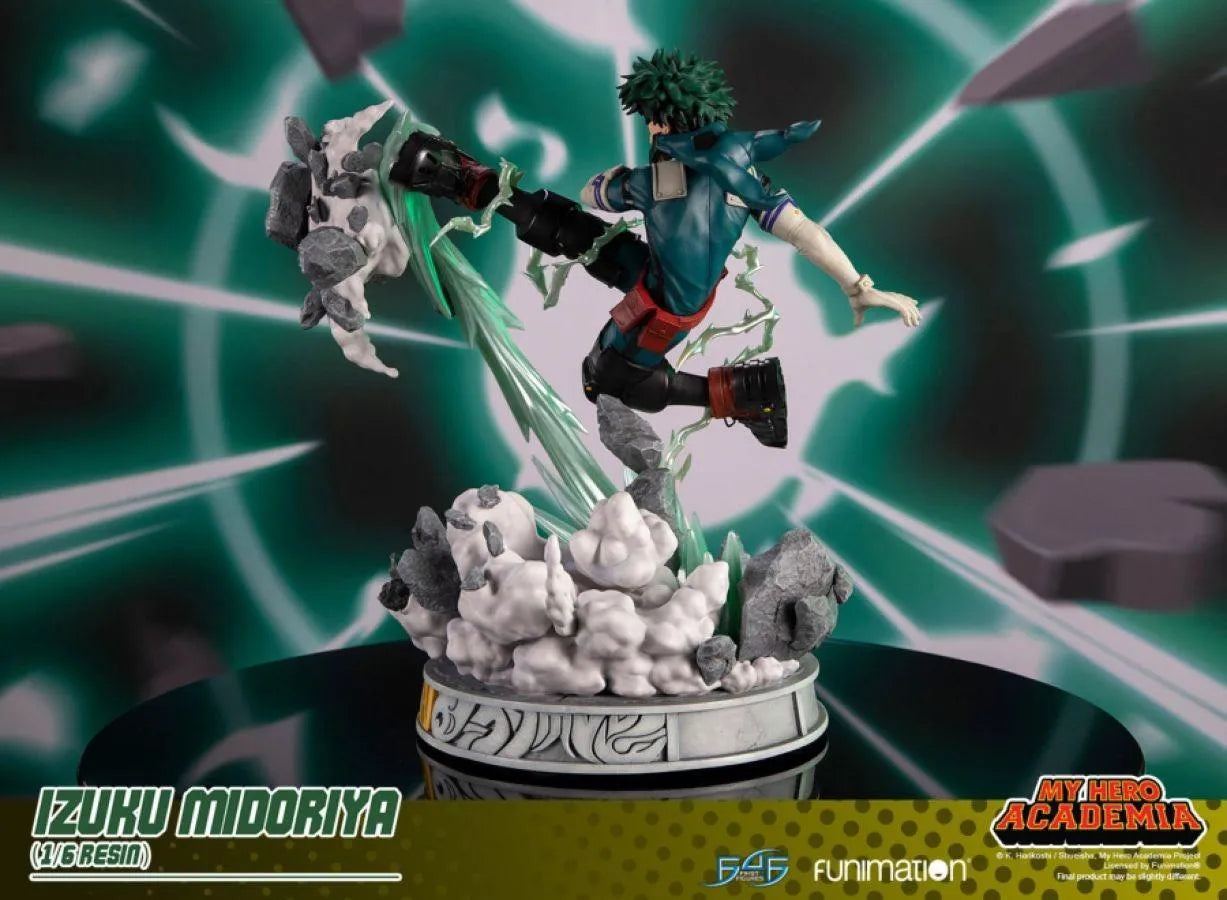 F4FMHADRST My Hero Academia - Izuku Midoriya 1:6 Scale Statue - First 4 Figures - Titan Pop Culture