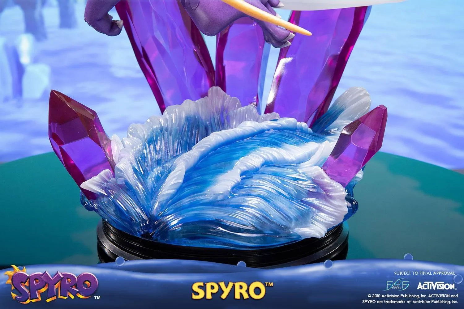 F4FSPYREST Spyro the Dragon - Spyro Reignited Statue - First 4 Figures - Titan Pop Culture