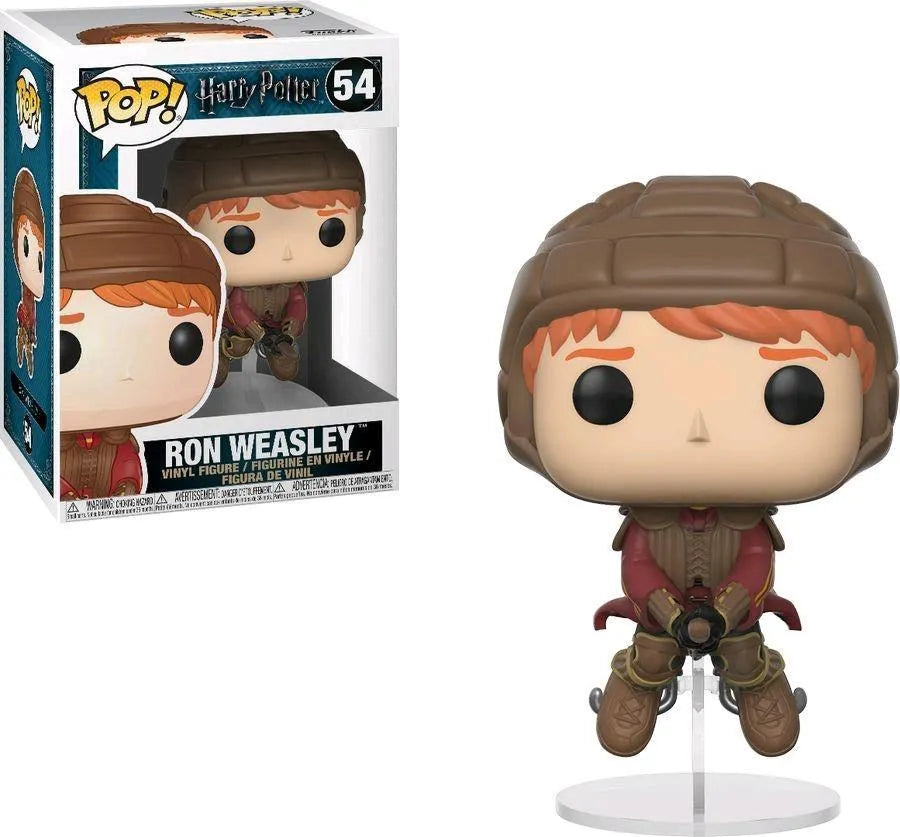 FUN26721 Harry Potter - Ron on Broom Pop! Vinyl - Funko - Titan Pop Culture