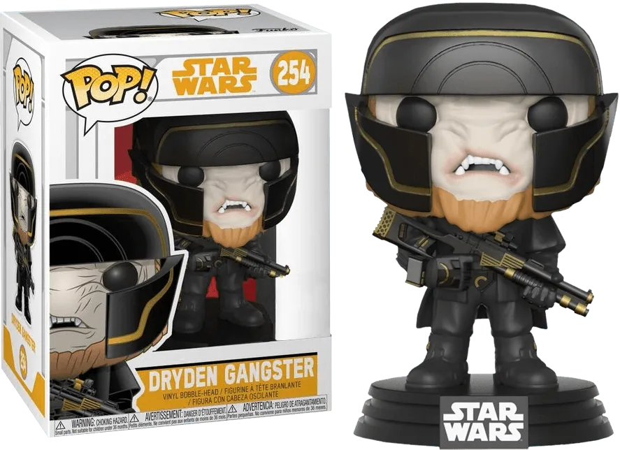 FUN26987 Star Wars: Solo - Dryden Gangster US Exclusive Pop! Vinyl - Funko - Titan Pop Culture