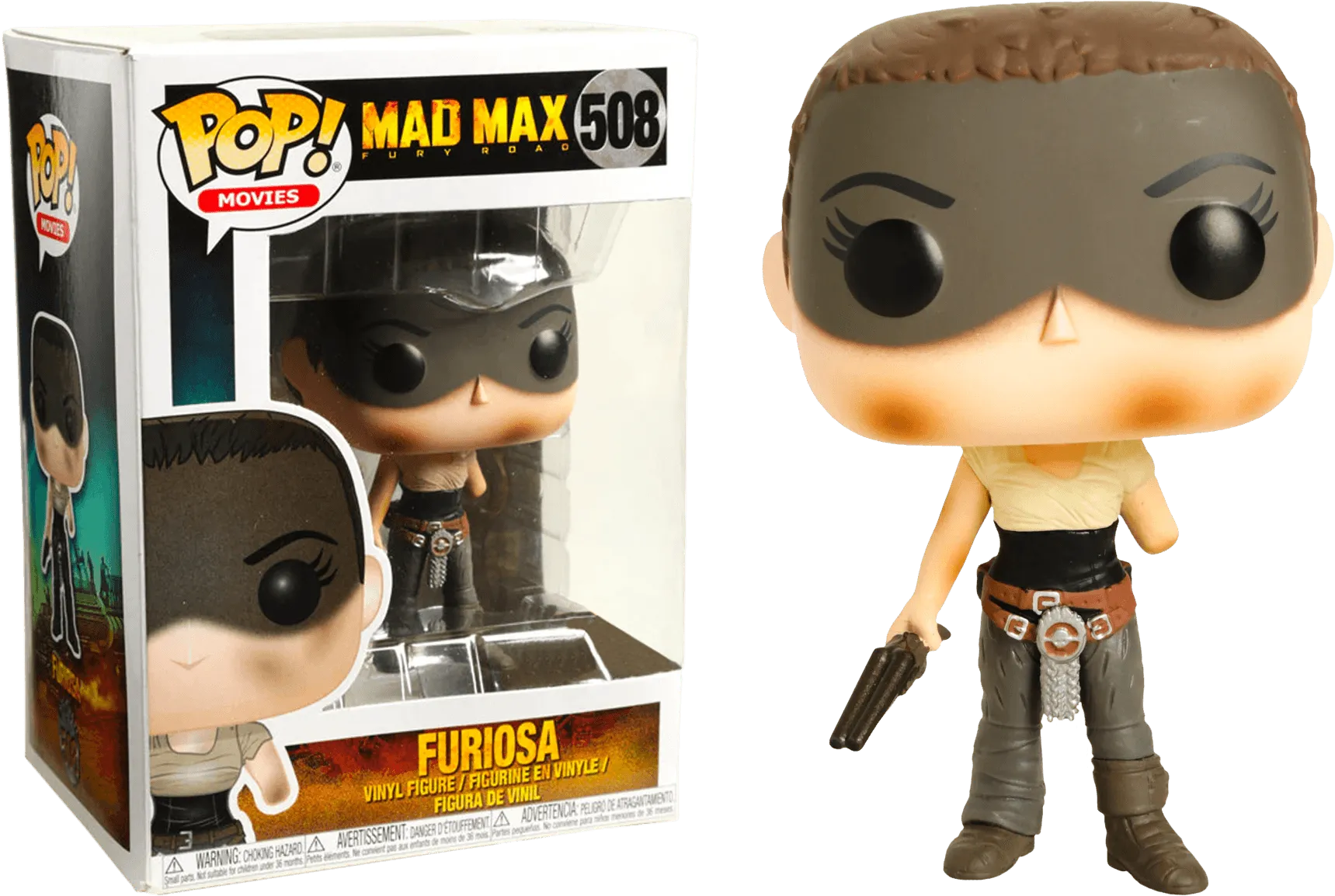 FUN28035 Mad Max: Fury Road - Furiosa with Missing Arm US Exclusive Pop! Vinyl - Funko - Titan Pop Culture