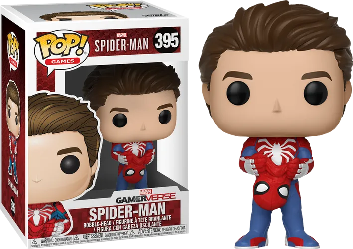FUN30633 Spider-Man (Video Game 2018) - Spider-Man Unmasked Pop! Vinyl - Funko - Titan Pop Culture