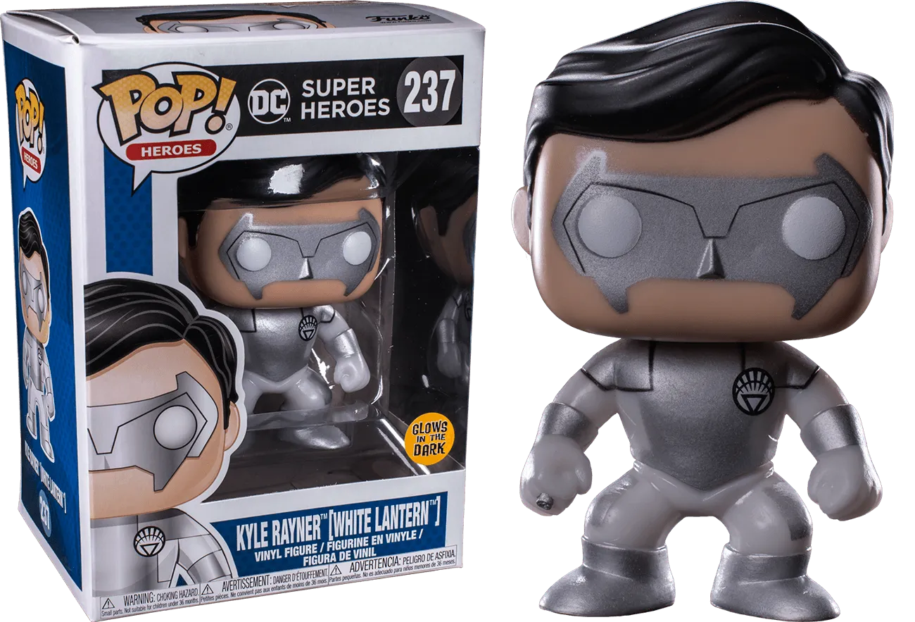 FUN32389 Green Lantern - Kyle Rayner (White Lantern) Glow US Exclusive Pop! Vinyl - Funko - Titan Pop Culture