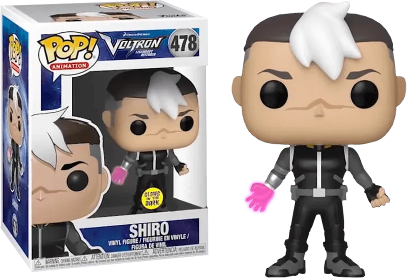 FUN34921 Voltron - Shiro Glow Hand US Exclusive Pop! Vinyl - Funko - Titan Pop Culture