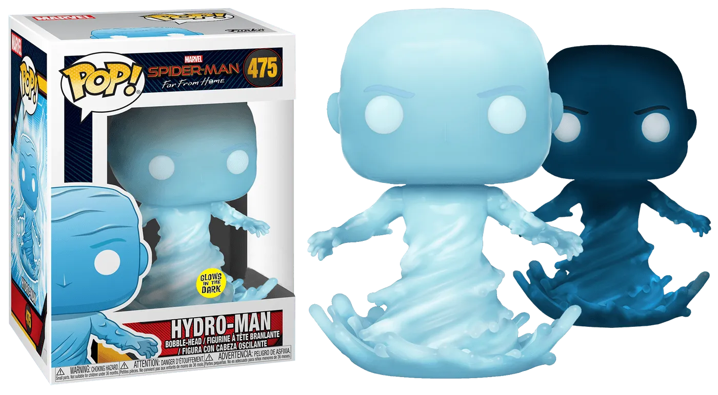 FUN39212 Spider-Man: Far From Home - Hydro Man Glow US Exclusive Pop! Vinyl - Funko - Titan Pop Culture