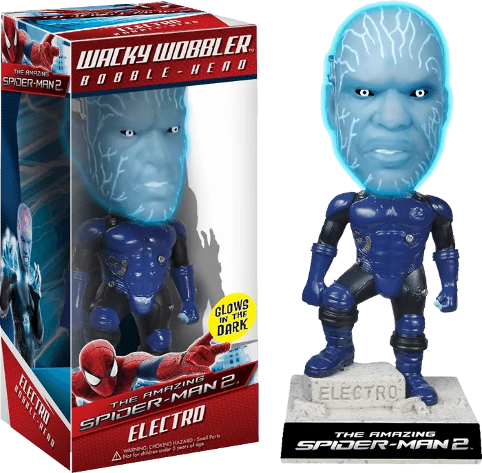 FUN3975 The Amazing Spider-Man 2 - Electro Wacky Wobbler - Funko - Titan Pop Culture