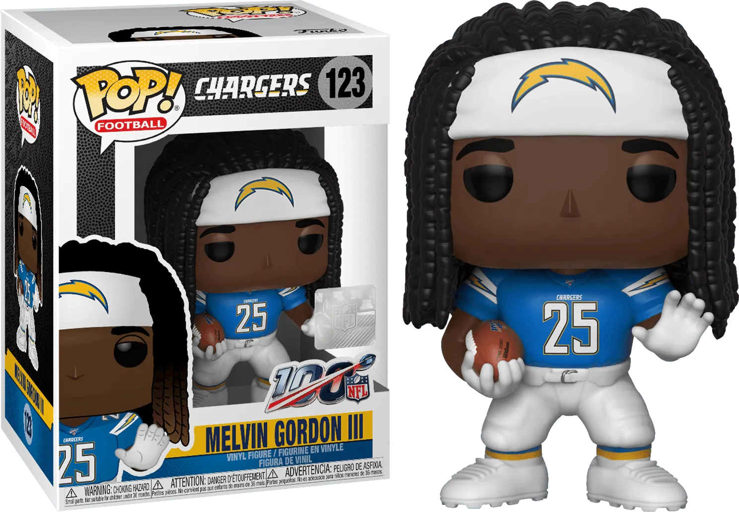 FUN42868 NFL: Chargers - Melvin Gordon III Pop! Vinyl - Funko - Titan Pop Culture