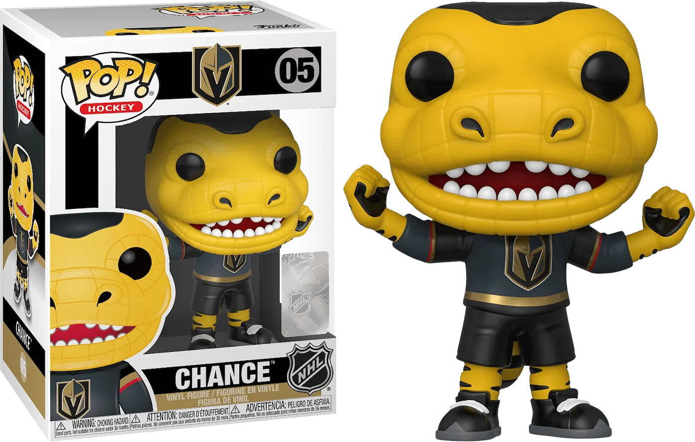 FUN43550 NHL: Knights - Chance Gila Monster Pop! Vinyl - Funko - Titan Pop Culture