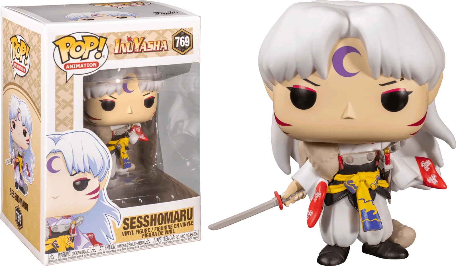 FUN46919 InuYasha - Sesshomaru Pop! Vinyl - Funko - Titan Pop Culture