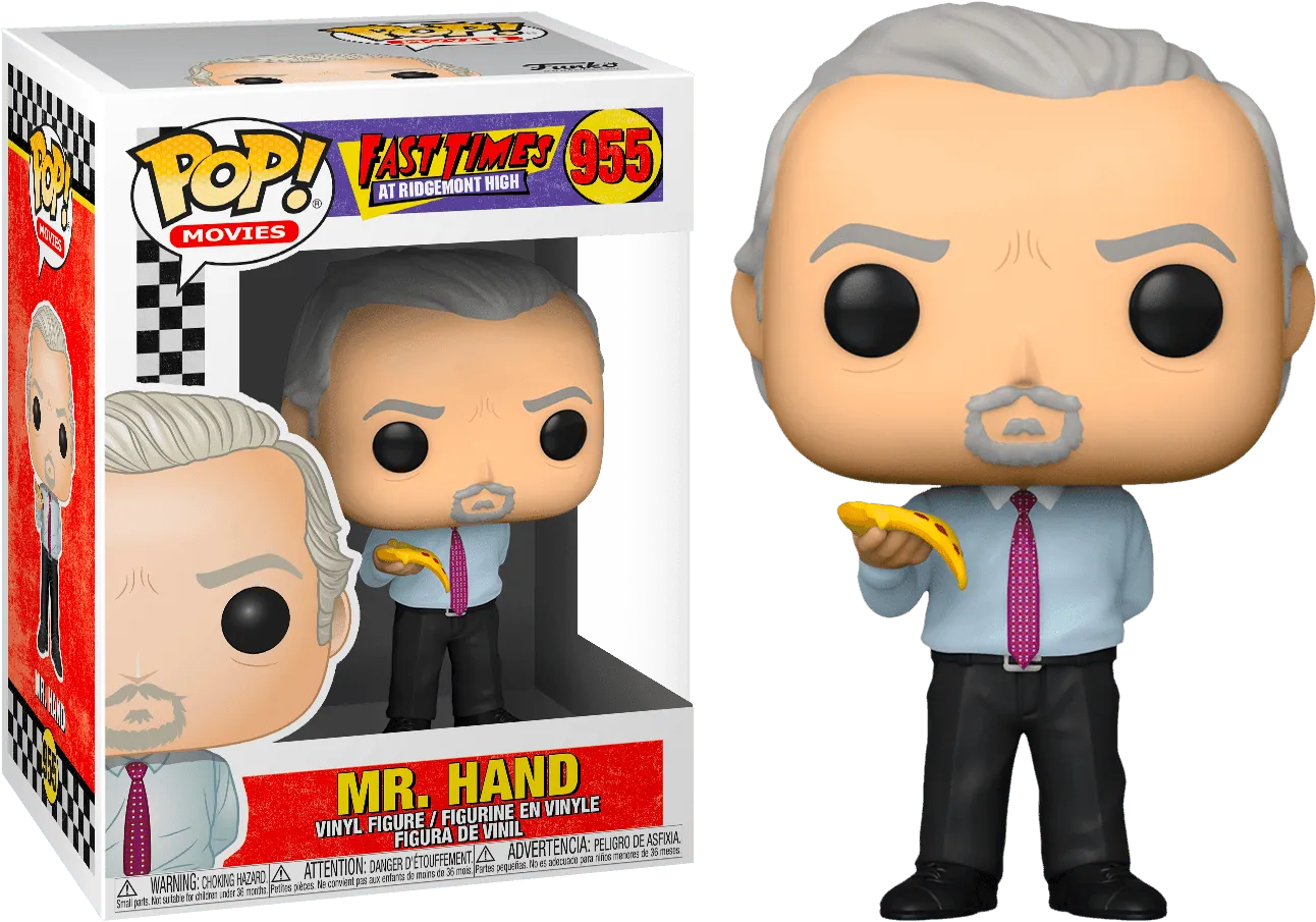 FUN47700 Fast Times at Ridgemont High - Mr Hand with Pizza Pop! Vinyl - Funko - Titan Pop Culture