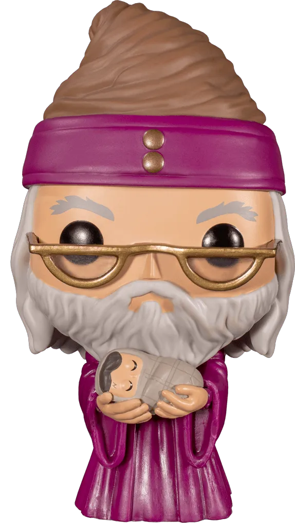 FUN48067 Harry Potter - Dumbledore with Baby Harry Pop! Vinyl - Funko TBA - Titan Pop Culture