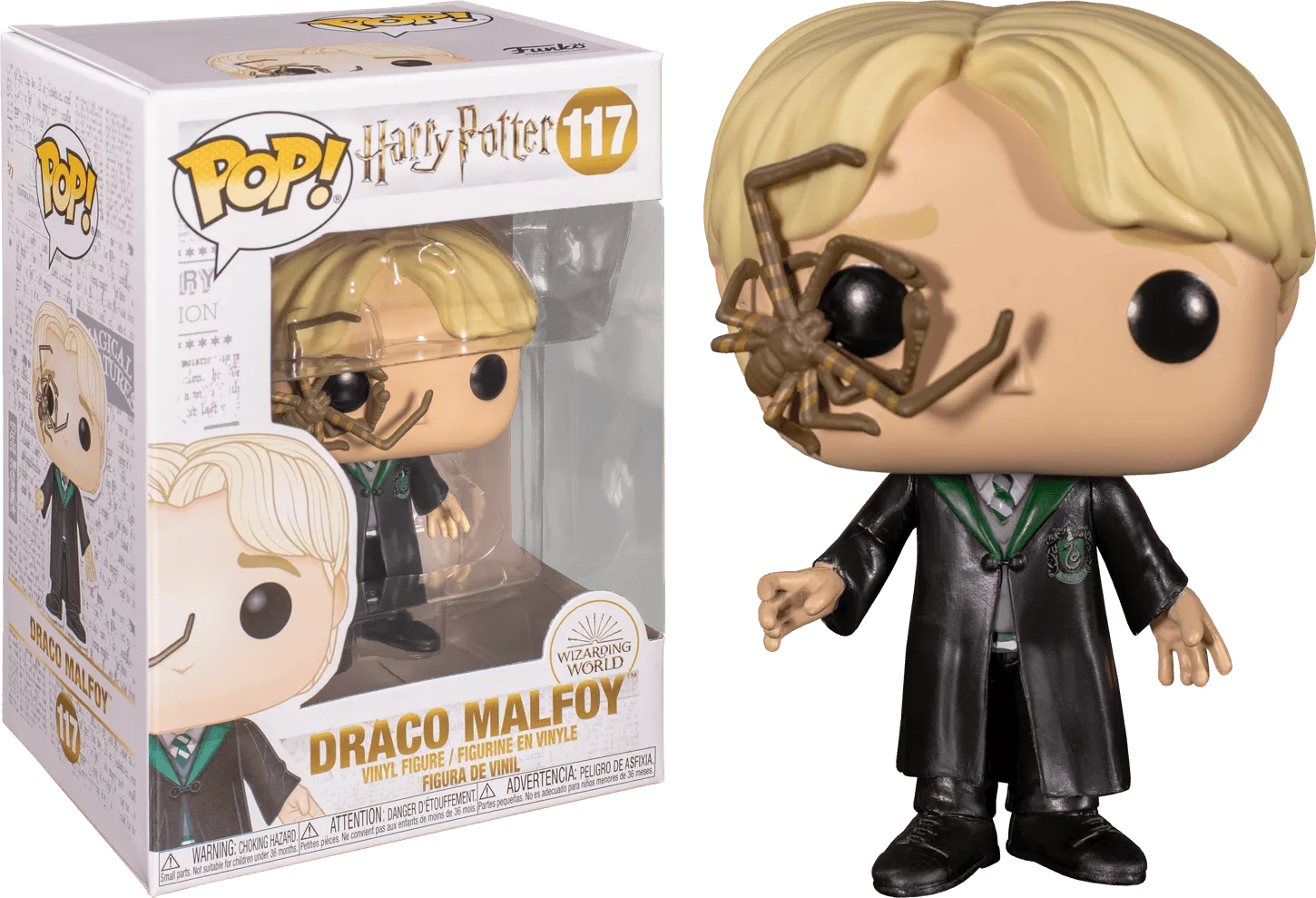 FUN48069 Harry Potter - Malfoy with Whip Spider Pop! Vinyl - Funko - Titan Pop Culture