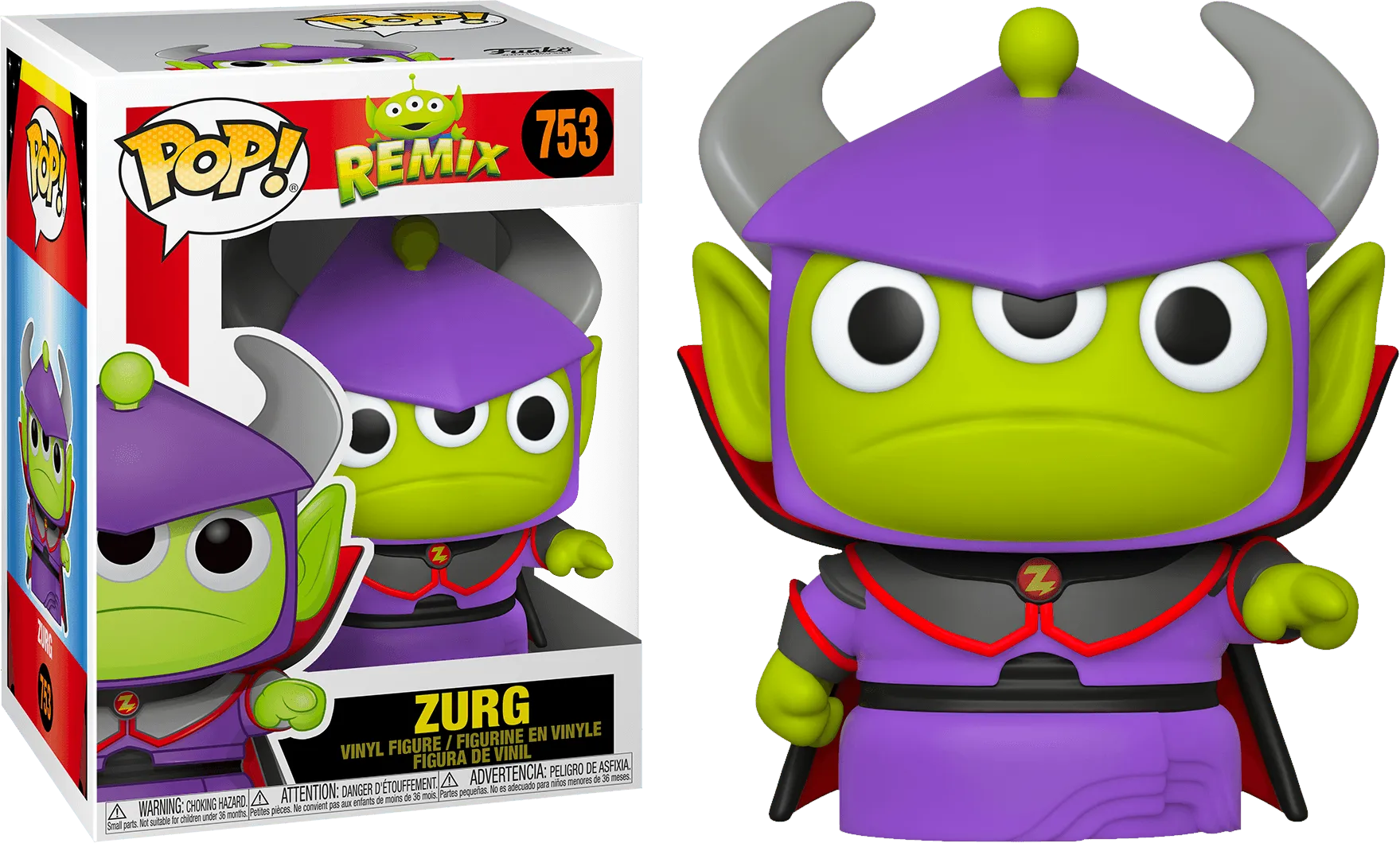 FUN49088 Pixar - Alien Remix Zurg Pop! Vinyl - Funko - Titan Pop Culture